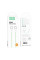 Кабель Hoco X104 Type-C to Type-C 60W (2m) Green