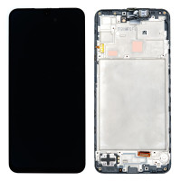 Дисплей Samsung A165 Galaxy A16, з тачскріном, в рамці, Black, Service