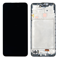 Дисплей Samsung A165 Galaxy A16, з тачскріном, в рамці, Black, Service