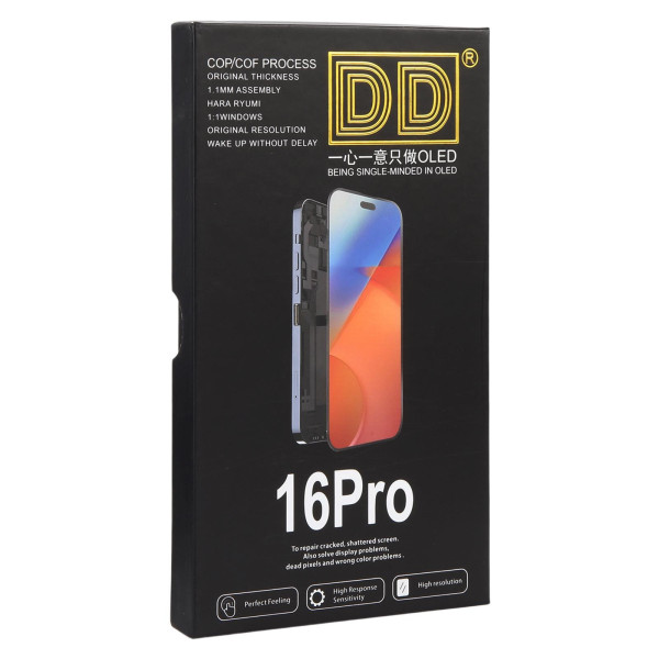 Дисплей iPhone 16 Pro, з тачскріном, OLED Soft 120Hz