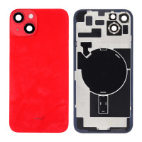 Задня кришка iPhone 14 Plus, зі склом камери і MagSafe магнітами, Red