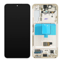 Дисплей Samsung S901 Galaxy S22 5G, з тачскріном в рамці, Service Pack Original, Pink