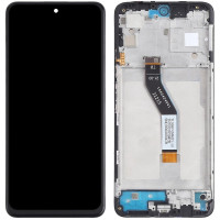 Дисплей Xiaomi Redmi Note 11 5G, Poco M4 Pro 5G, з тачскріном, в рамці, Black
