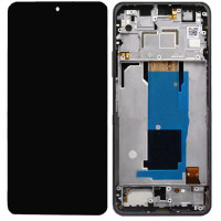 Дисплей Xiaomi Redmi Note 11 Pro+ 5G, з тачскріном, в рамці, IPS, Black