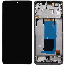 Дисплей Xiaomi Redmi Note 11 Pro+ 5G, з тачскріном, в рамці, IPS, Black