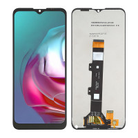 Дисплей Moto G10, G10 Power, G30, з тачскріном, Black, OEM