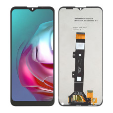 Дисплей Moto G10, G10 Power, G30, з тачскріном, Black, OEM