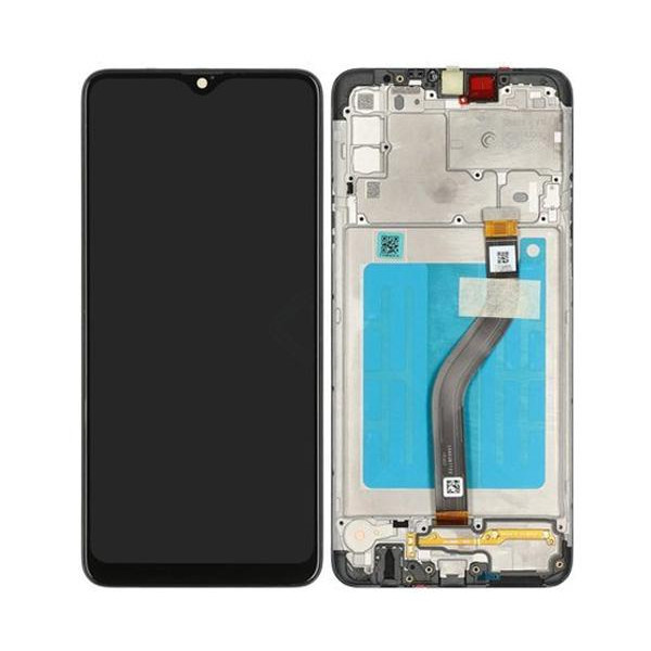 Дисплей Samsung A207 Galaxy A20s, з тачскріном, в рамці, Service Pack Original