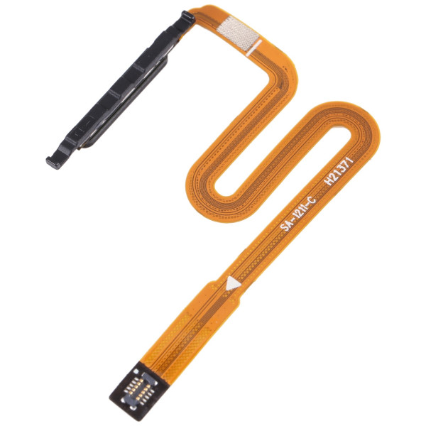 Шлейф Samsung A037F Galaxy A03s, сканер відбитка пальця, Original, Black