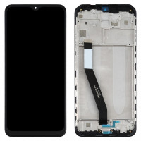 Дисплей Xiaomi Redmi 9, Poco M2, з тачскріном, в рамці, Black
