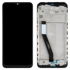Дисплей Xiaomi Redmi 9, Poco M2, з тачскріном, в рамці, Black