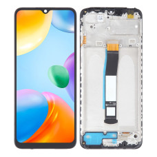 Дисплей Xiaomi Redmi 10C, Poco C40, з тачскріном, в рамці, Black