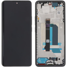 Дисплей Xiaomi Redmi Note 14 Pro+ 5G, з тачскріном, в рамці, Black, OEM