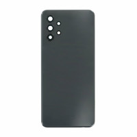 Задня кришка Samsung A325 Galaxy A32, зі склом камери, Black
