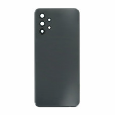 Задня кришка Samsung A325 Galaxy A32, зі склом камери, Black