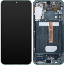 Дисплей Samsung S906 Galaxy S22 Plus 5G, з тачскріном, в рамці, Service Pack Original, Green