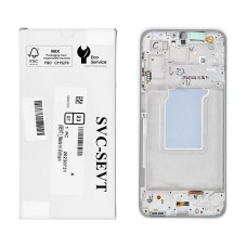 Дисплей Samsung A266 Galaxy A26 5G, з тачскріном, в рамці, White, Service