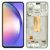 Дисплей Samsung A546 Galaxy A54 5G, з тачскріном, в рамці, White, Original