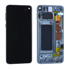 Дисплей Samsung G970 Galaxy S10e, з тачскріном, в рамці, Service Pack Original, Green