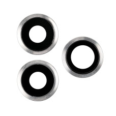 Скло камери iPhone 11 Pro, iPhone 11 Pro Max (3шт.) Silver