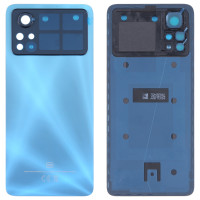 Задня кришка Xiaomi Poco X4 Pro 5G, без скла камери, Laser Blue