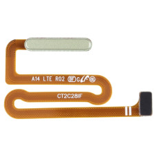 Шлейф Samsung A145 Galaxy A14, сканер відбитка пальця, Original, Green