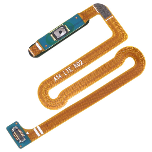 Шлейф Samsung A145 Galaxy A14, сканер відбитка пальця, Original, Green