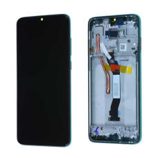 Дисплей Xiaomi Redmi Note 8 Pro, з тачскріном, в рамці, Green