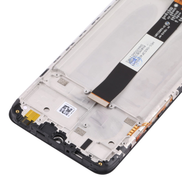Дисплей Xiaomi Redmi 9A, Redmi 9C, Redmi 10A, з тачскріном, в рамці, Black, Service Pack