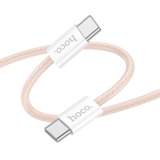 Кабель Hoco X104 Type-C to Type-C 60W (2m) Pink