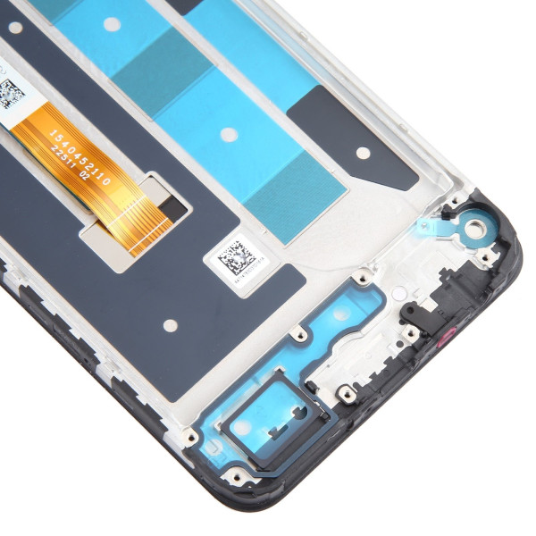 Дисплей Realme C55, Narzo N55, з тачскріном, в рамці, Black