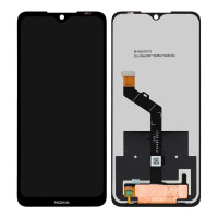 Дисплей Nokia 6.2 (TA-1200), Nokia 7.2 (TA-1193) з тачскріном, OEM, Black