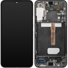 Дисплей Samsung S906 Galaxy S22 Plus 5G, з тачскріном, в рамці, Service Pack Original, Gray