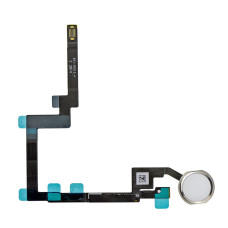 Шлейф iPad mini 3, кнопка Home, Silver