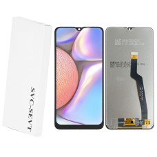 Дисплей Samsung A105 Galaxy A10, з тачскріном, Black, Service Pack