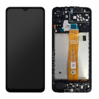 Дисплей Samsung A047 Galaxy A04s, з тачскріном, в рамці, Original