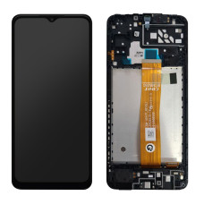 Дисплей Samsung A047 Galaxy A04s, з тачскріном, в рамці, Original