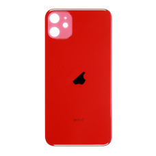 Задня кришка iPhone 11, великий виріз під камеру, Red