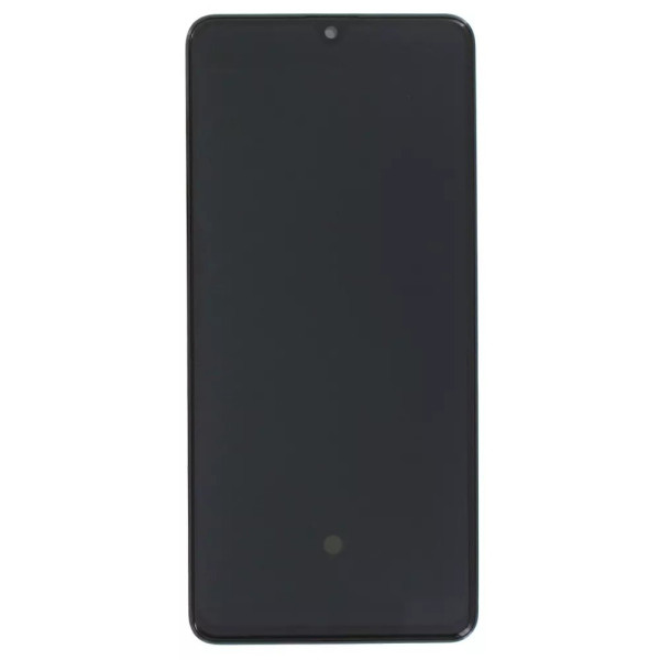 Дисплей Samsung M556 Galaxy M55, з тачскріном, в рамці, Black, Original
