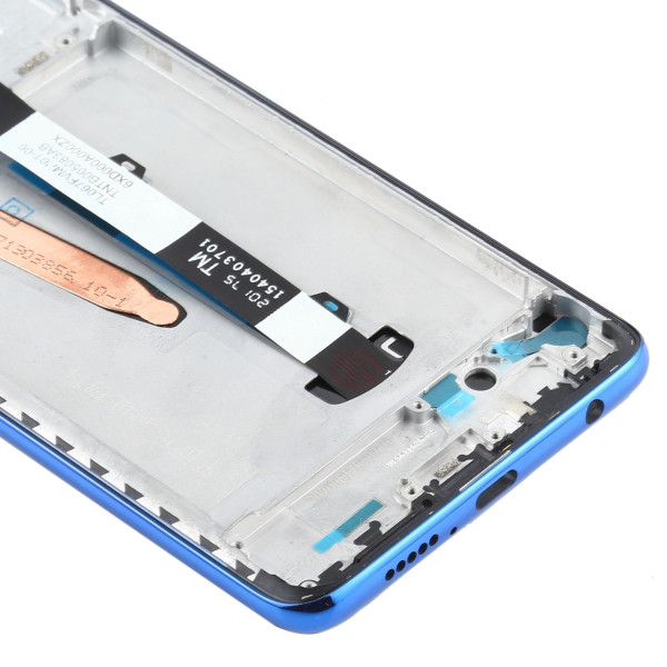Дисплей Xiaomi Poco X3, Poco X3 Pro, Mi 10T Lite, з тачскріном, в рамці, Blue