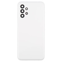 Задня кришка Samsung A135 Galaxy A13, White, зі склом камери