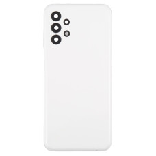 Задня кришка Samsung A135 Galaxy A13, White, зі склом камери