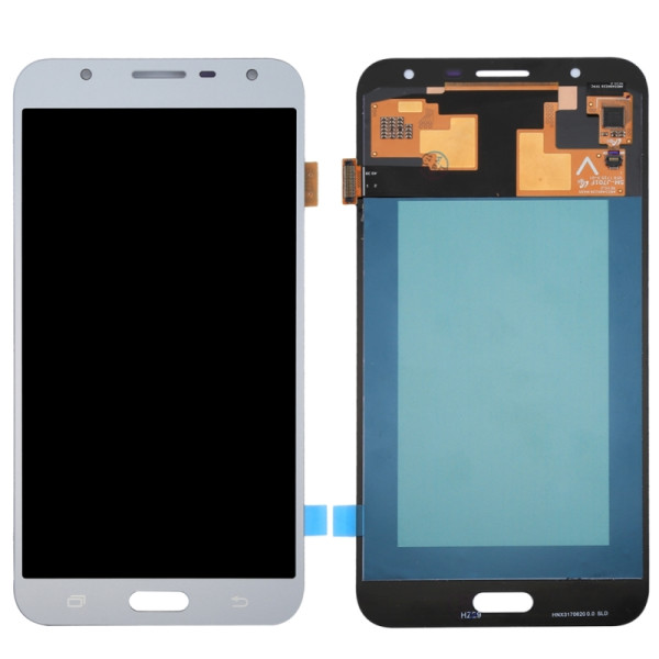 Дисплей Samsung J701 Galaxy J7 Neo з тачскріном, OLED, Silver