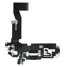 Шлейф iPhone 12, iPhone 12 Pro, з роз’ємом зарядки, Black