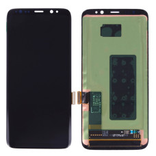 Дисплей Samsung G950 Galaxy S8, з тачскріном, Original (Refurbished), Black