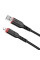 Кабель Hoco X59 USB to Lightning (2m) Black