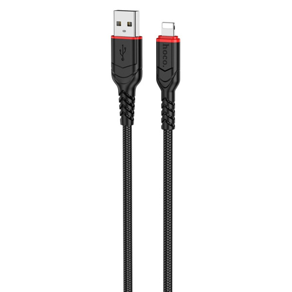Кабель Hoco X59 USB to Lightning (2m) Black