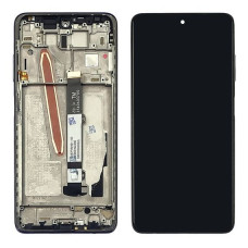 Дисплей Xiaomi Poco X3, Poco X3 Pro, Mi 10T Lite, з тачскріном, в рамці, Black