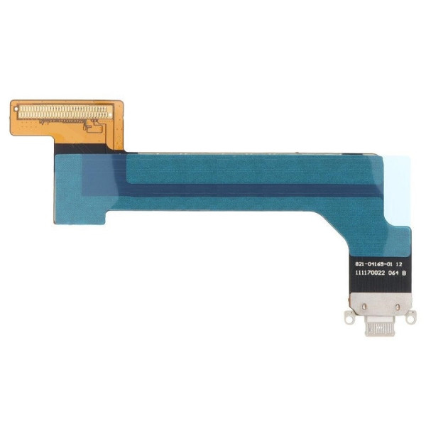 Шлейф iPad 10.9 2022 (10th gen.), з роз’ємом зарядки, Silver, OEM