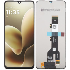 Дисплей Motorola Moto G06, Moto G06 Power, з тачскріном, Black